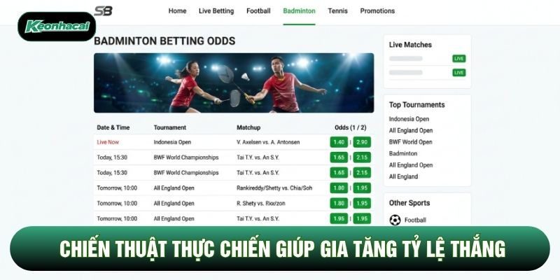 Chiến thuật thực chiến giúp gia tăng tỷ lệ thắng Chiến thuật thực chiến giúp gia tăng tỷ lệ thắng